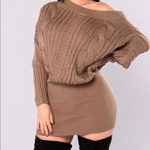 Sweater dress